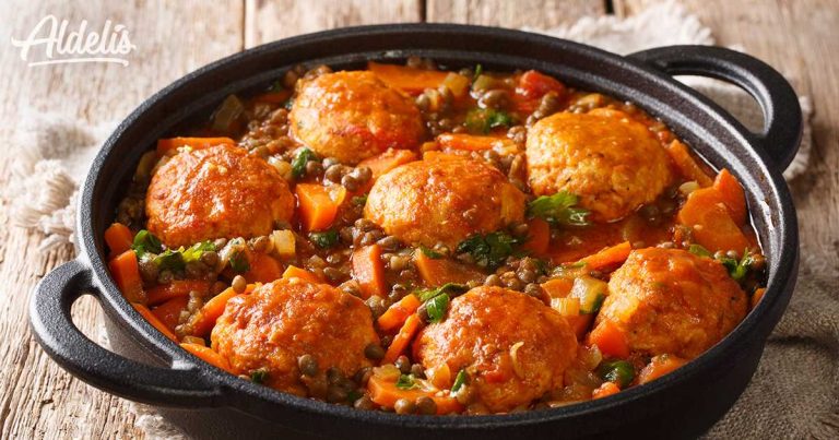 Albóndigas con salsa de almendra: típicas andaluzas