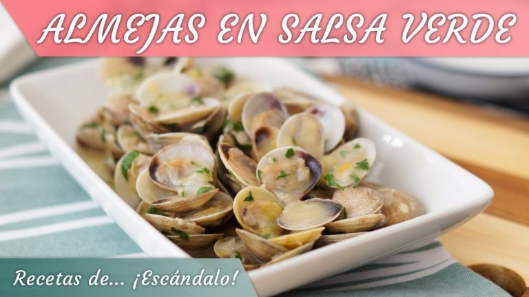 Almejas Congeladas en Salsa Verde