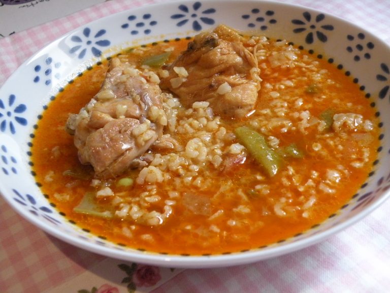 Arroz Caldoso en Olla Express