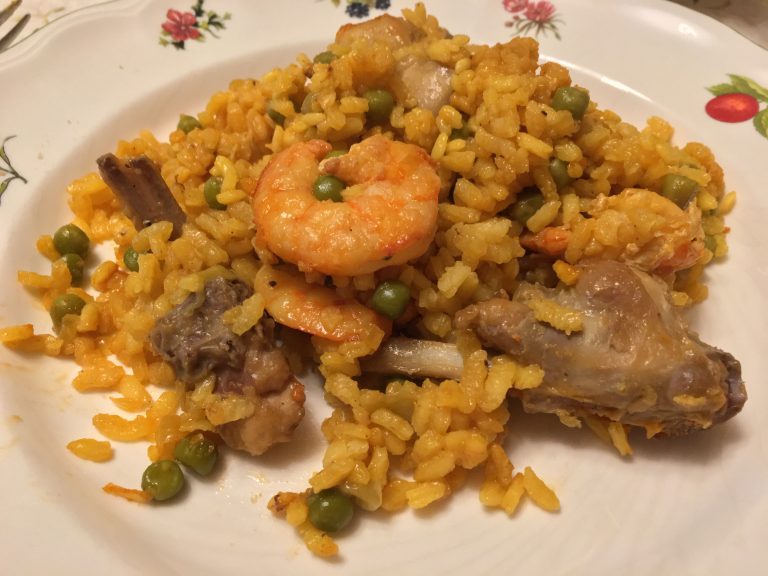 Arroz con Gambas Peladas Thermomix