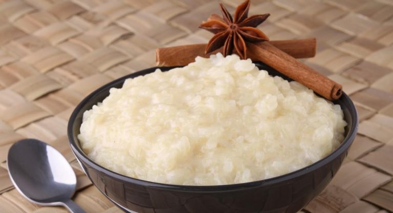 Receta: Arroz con leche cremoso con nata