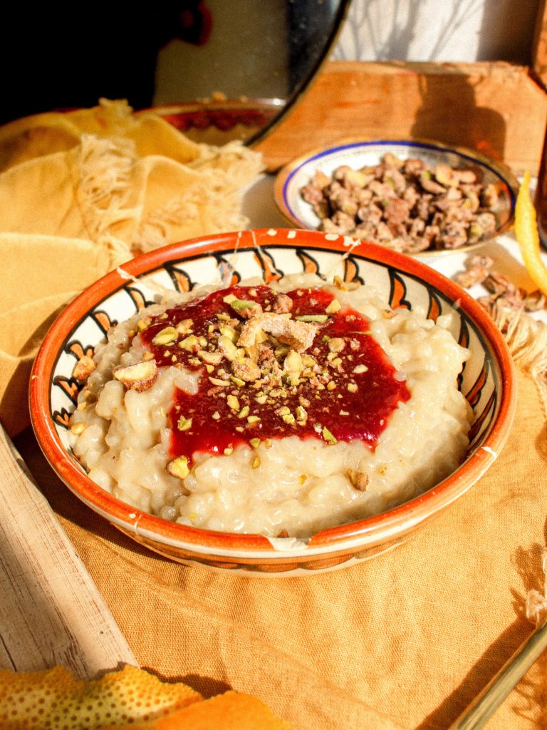 Falso Arroz con Leche con Avena