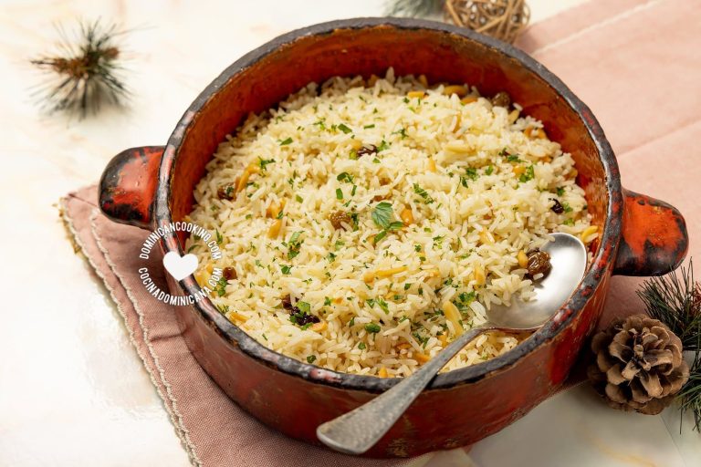 Arroz con Pasas y Nueces