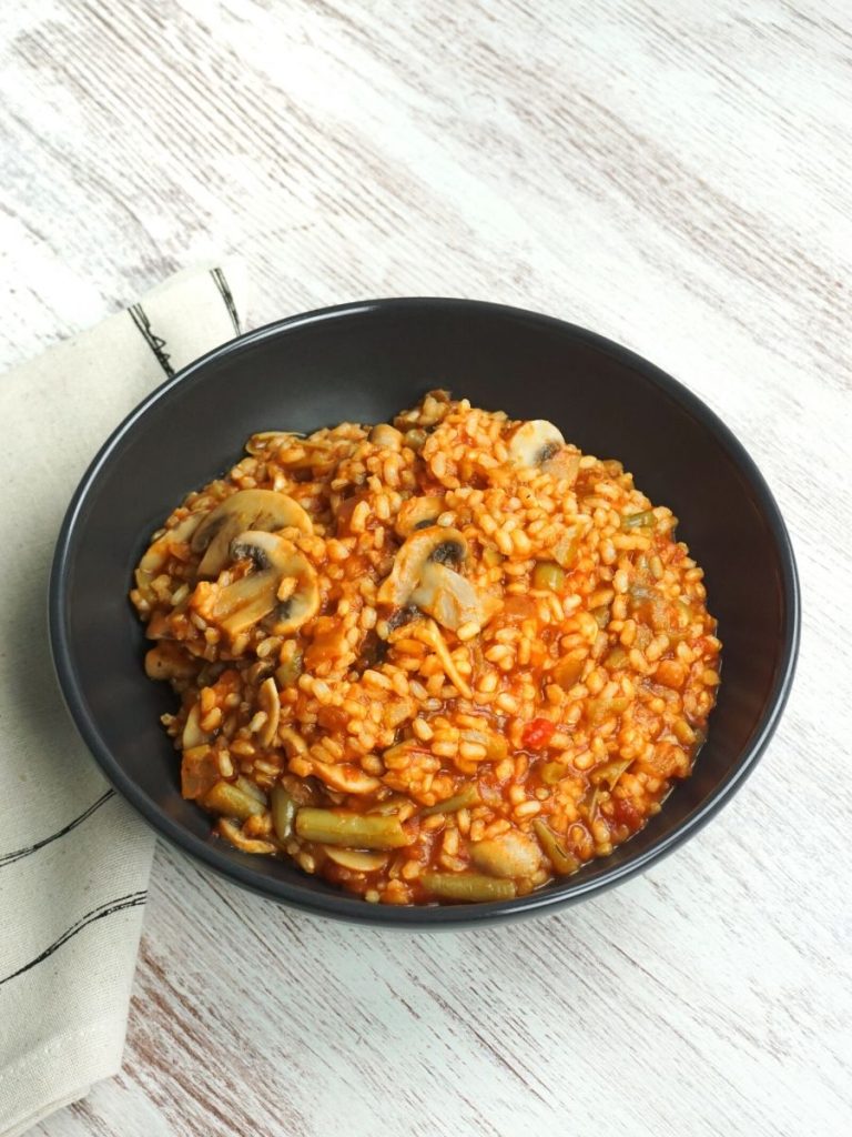 Cómo hacer arroz con verduras congeladas