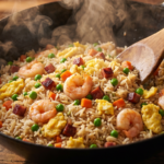 Arroz Frito Tres Delicias Wok