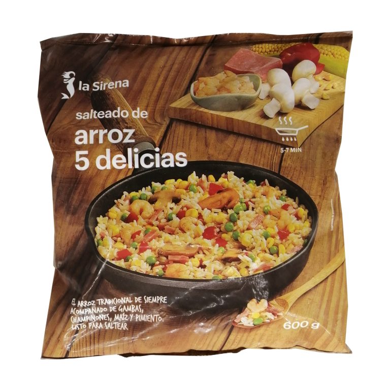 Cómo hacer arroz tres delicias congelado