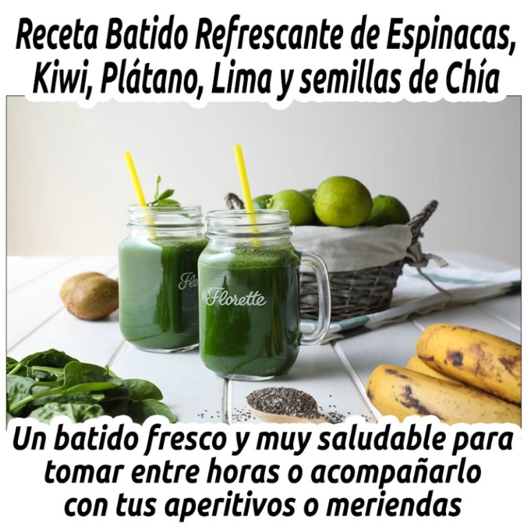 Batido de Kiwi y Yogur