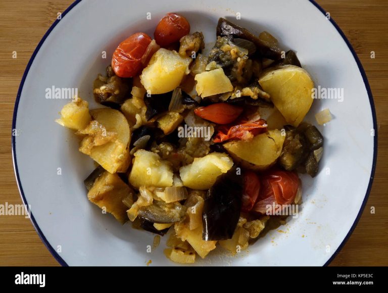 Tortilla de Berenjenas y Patatas