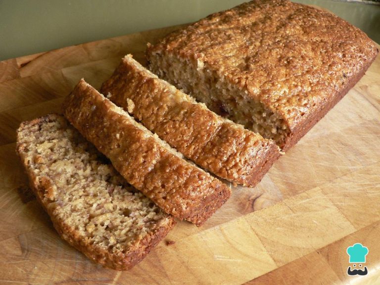 Receta: Bizcocho de Avena y Plátano