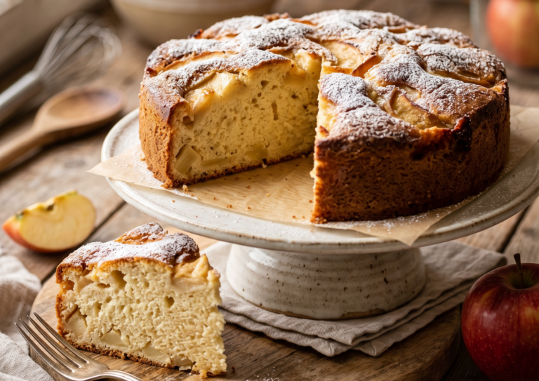 Bizcocho de Manzana Super Esponjoso Thermomix