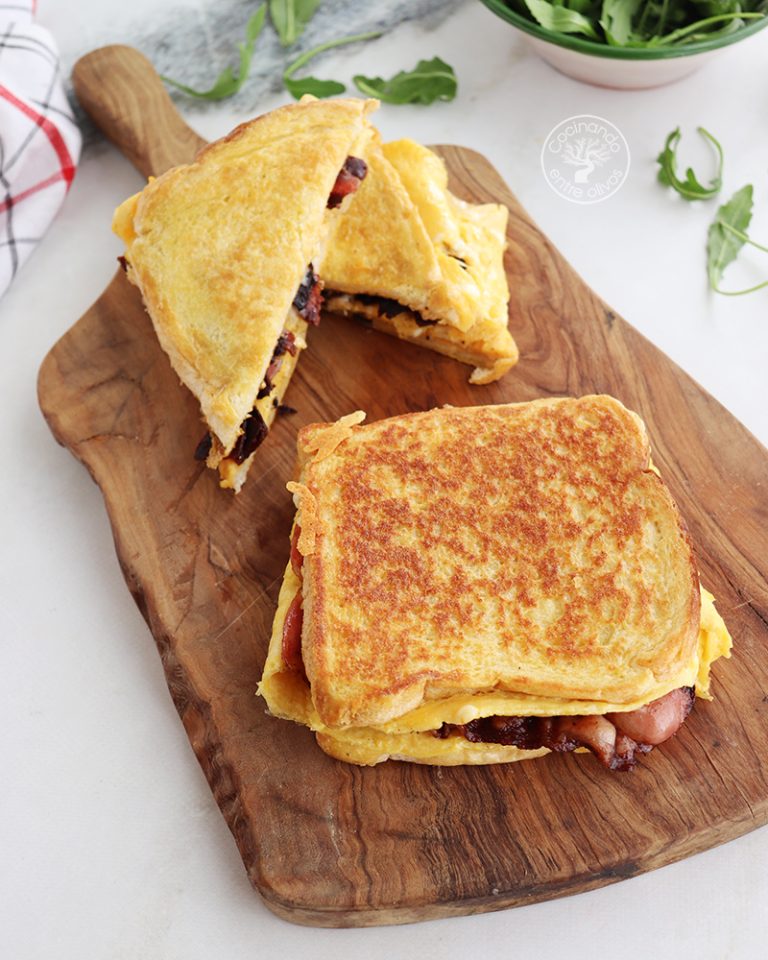 Bocadillo de Tortilla Francesa: Calorías