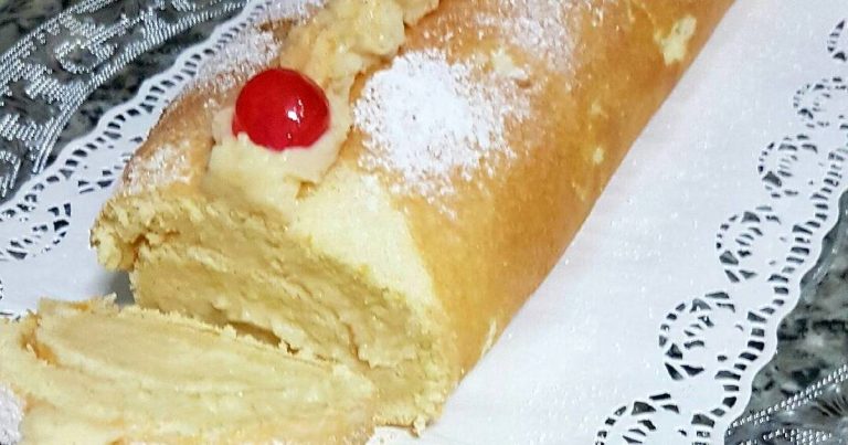 Cómo hacer un brazo de gitano de crema