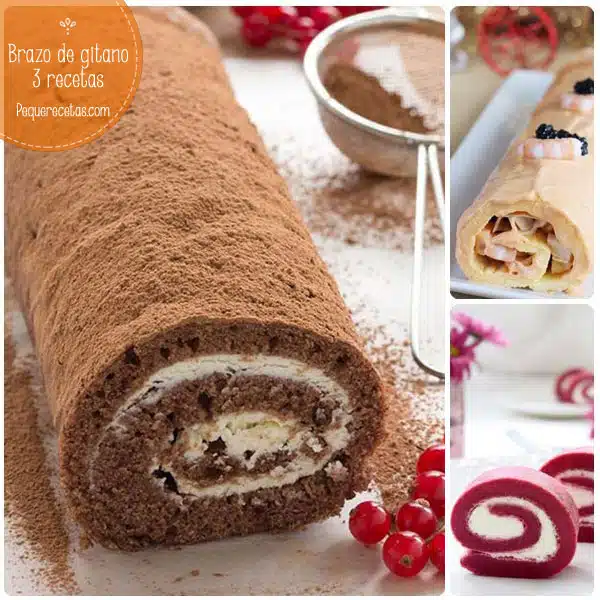 Brazo de Gitano con Galletas María y Mantequilla