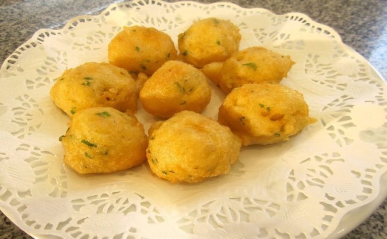 Buñuelos de Bacalao Sin Huevo