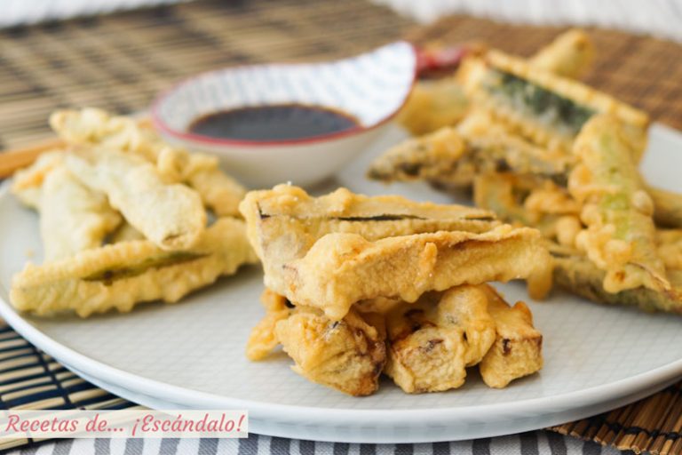 Calabacín en Tempura al Horno