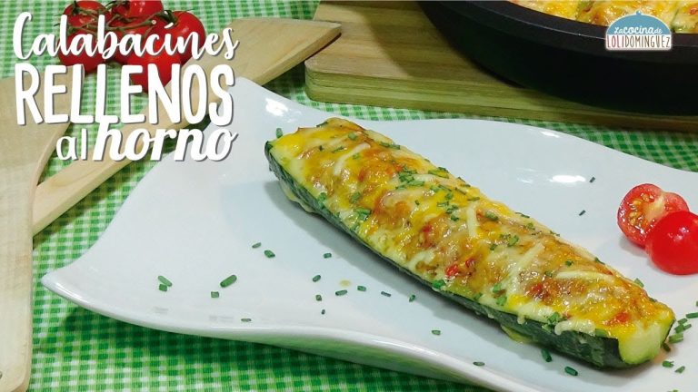 Calabacín Relleno de Atún Thermomix