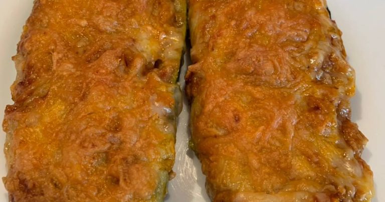 Calabacín Relleno: Receta deliciosa en la Freidora de Aire