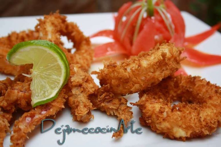 Cómo rebozar calamares con harina y huevo