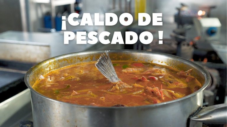 Cómo hacer caldo de pescado con morralla