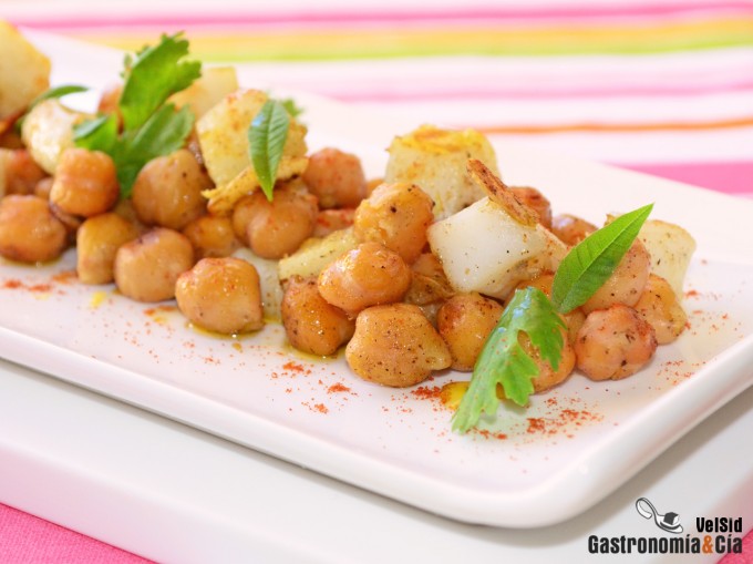 Receta de Callos con Garbanzos a la Andaluza