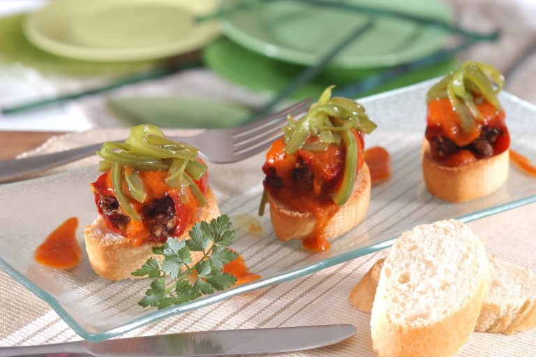 Canapé de Pimiento del Piquillo