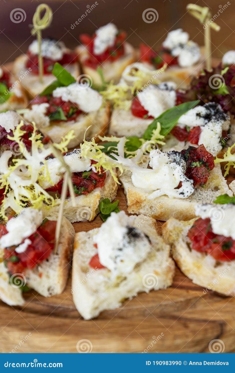 Canapé de Salmón, Queso Crema y Miel