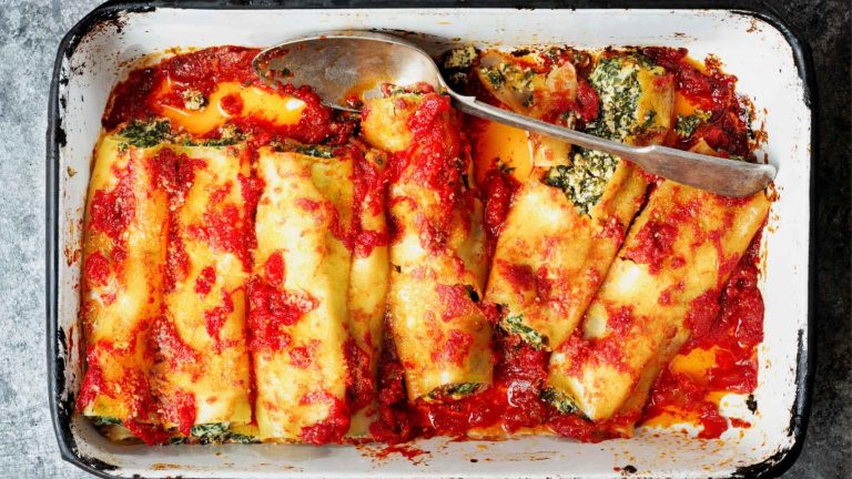 Los Mejores Canelones de Marisco