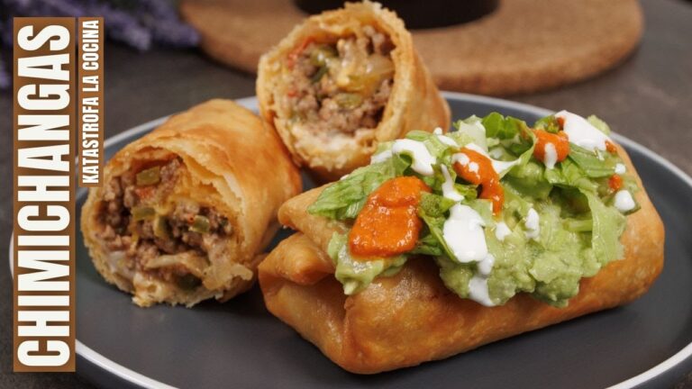 Chimichangas de Carne Molida