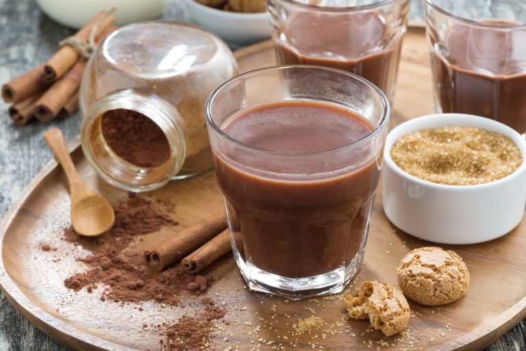 Chocolate a la taza con tableta