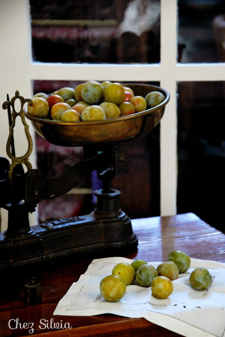 Mermelada de ciruelas claudias sin azúcar