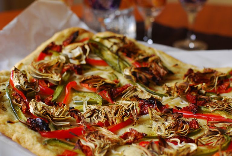 Coca de Verduras con Masa Comprada