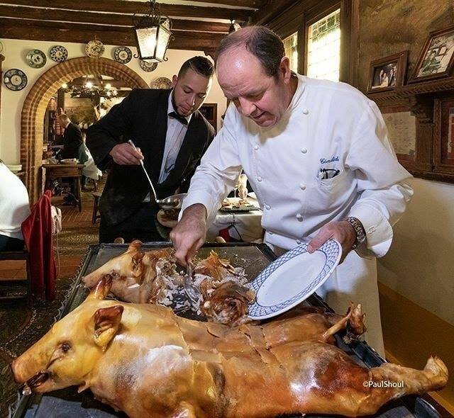 Costillar de cochinillo al horno