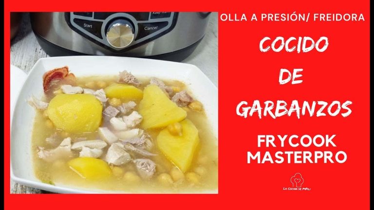 Receta de Cocido de Garbanzos en Olla Normal