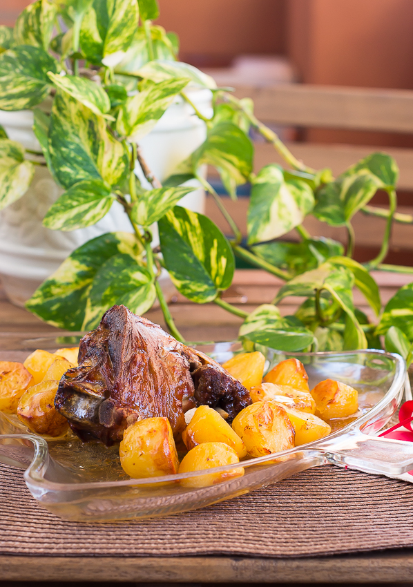 Chuletas de Pierna de Cordero al Horno