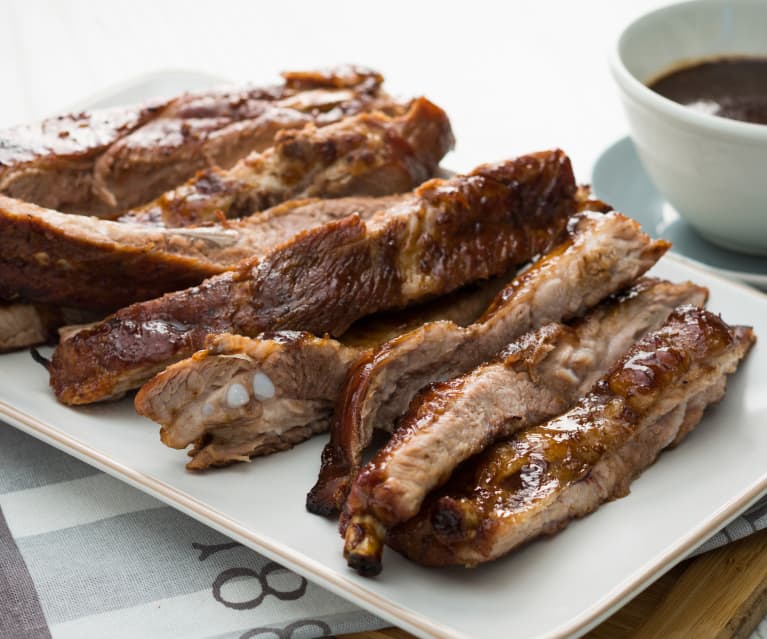 Costillas con Piña al Horno