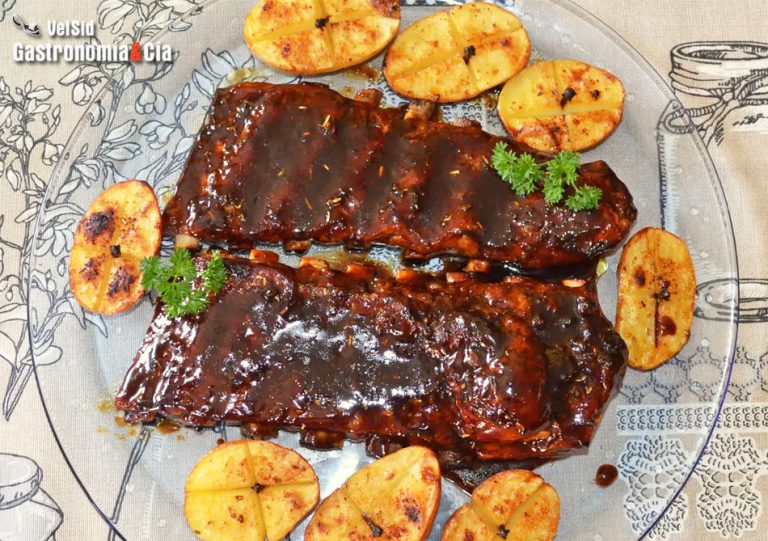 Salsa Barbacoa y Miel para Costillas