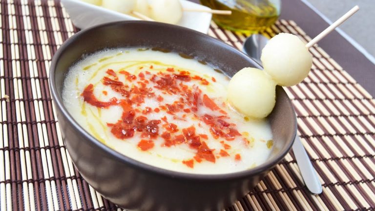 Crema de Melón con Jamón Thermomix