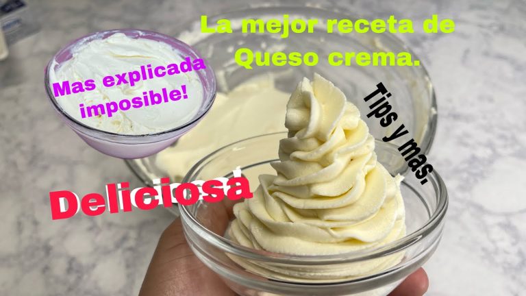 Receta de Crema de Queso para Tartas