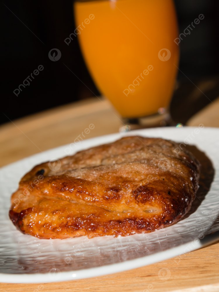 Croissant a la plancha con jamón y queso