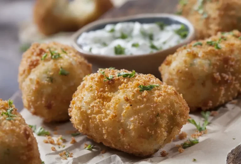 Croquetas con Sobras de Pescado