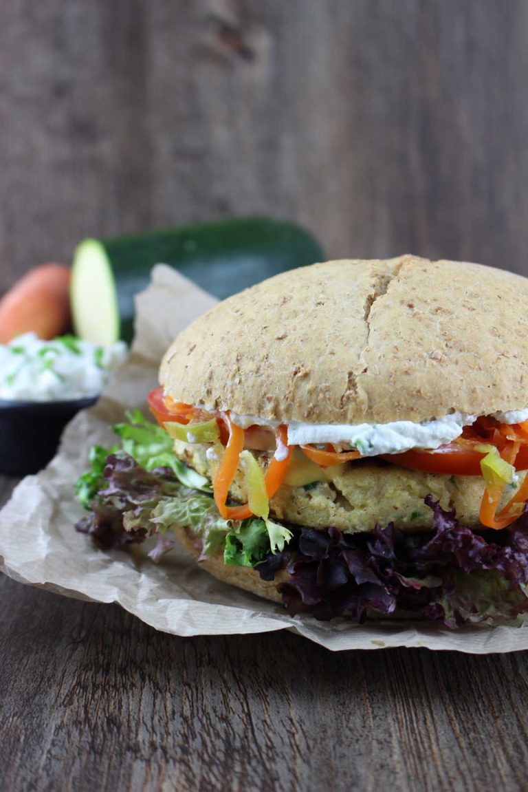 Hamburguesas de Pescado y Verduras