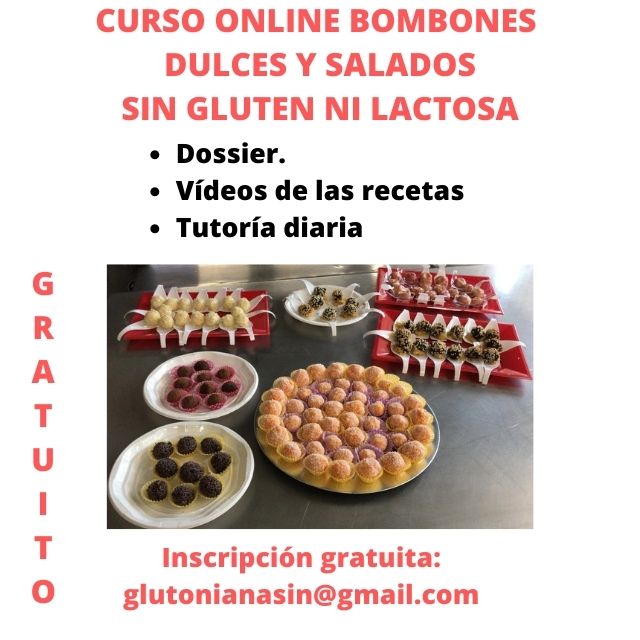 Dulces Sin Gluten y Sin Lactosa