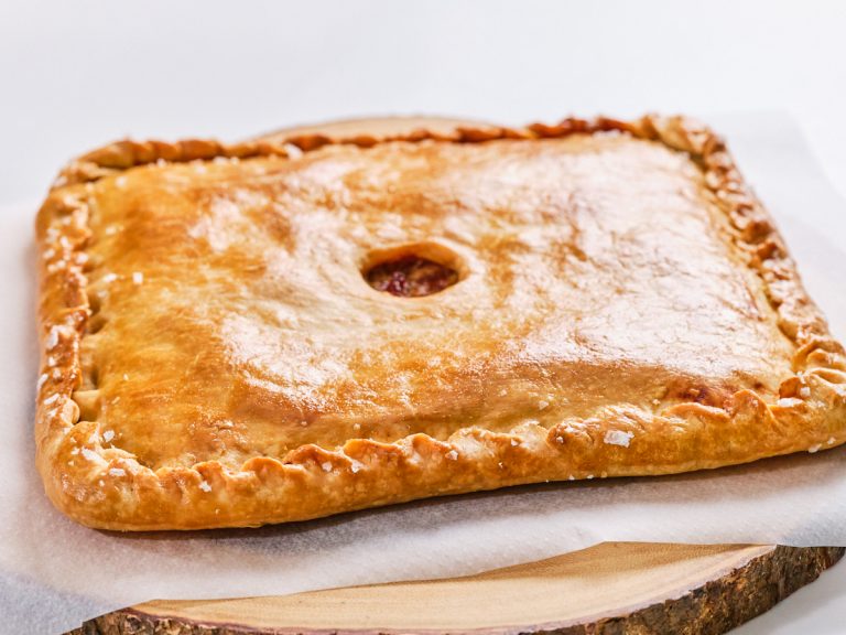 Empanada de Hojaldre de Pollo y Champiñones