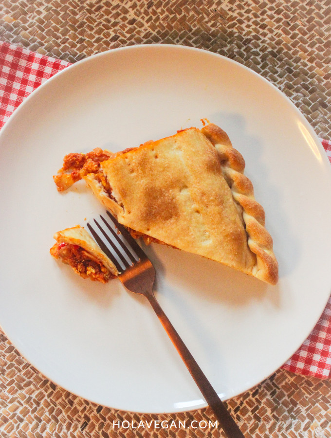 Empanada con Queso de Cabra