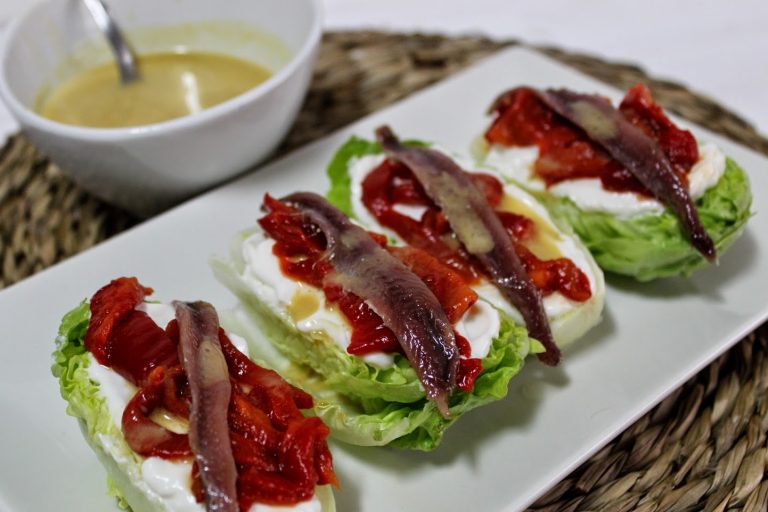 Ensalada con Cogollos de Lechuga