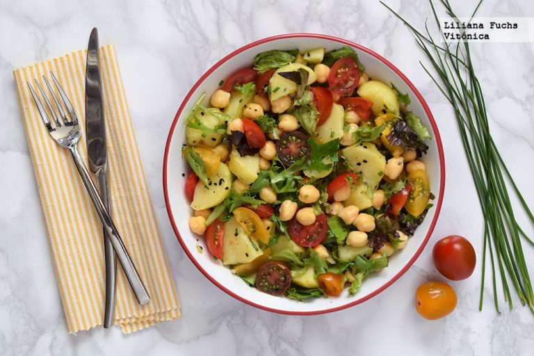 Ensalada de Garbanzos al Horno