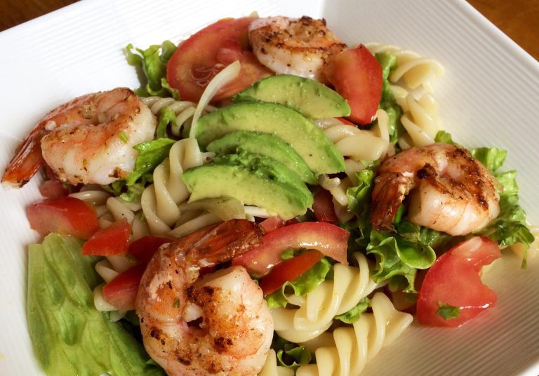 Ensalada de Langostinos y Tomate