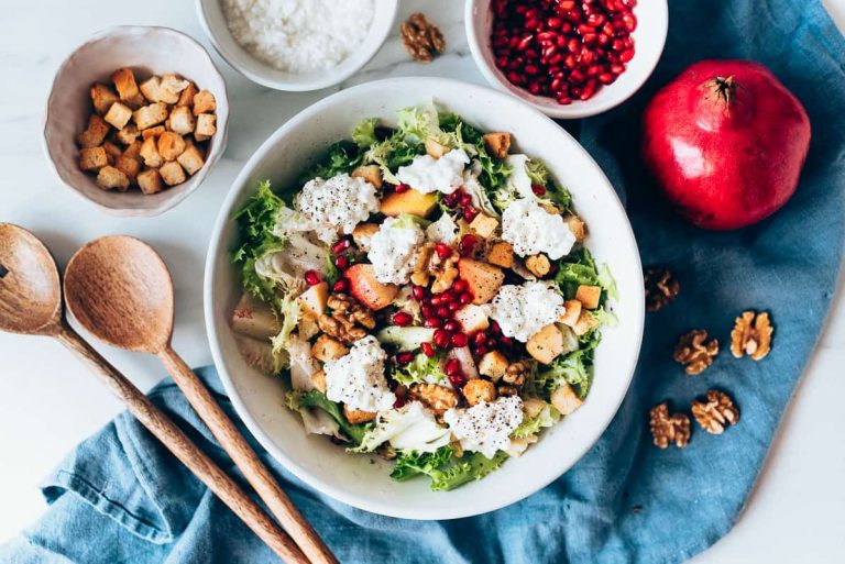 Ensalada de Navidad con Granada