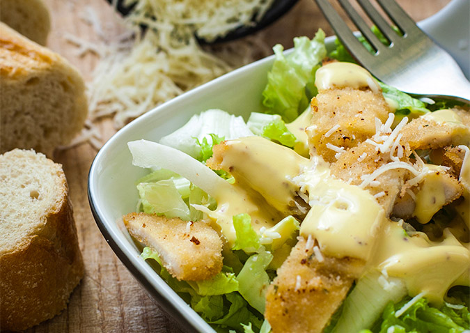 Ensalada de Pescado y Lechuga