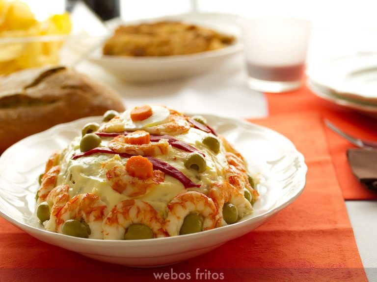 Ensaladilla de Bocas de Mar y Huevo